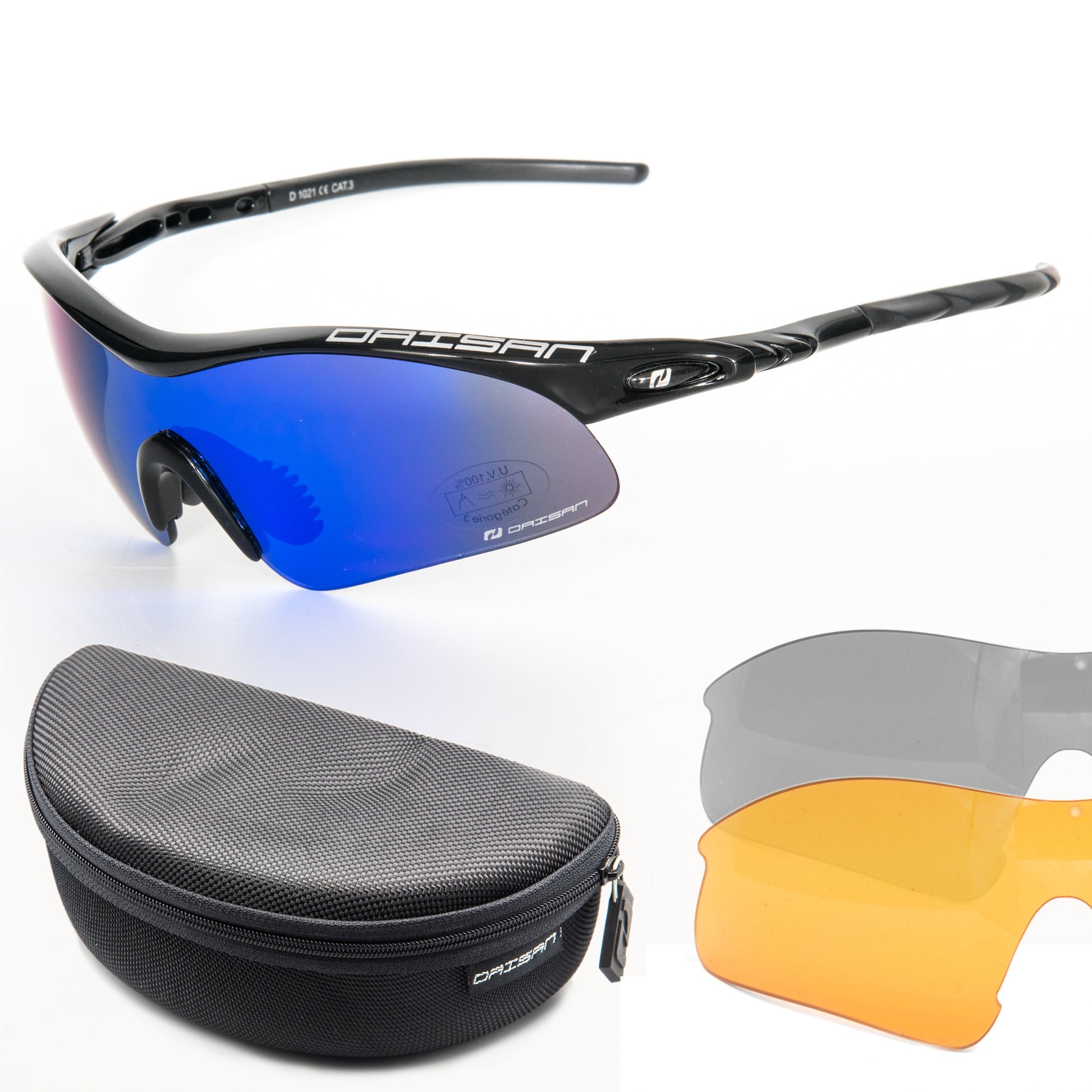 360° Sportbrille | schmale Laufsportbrille